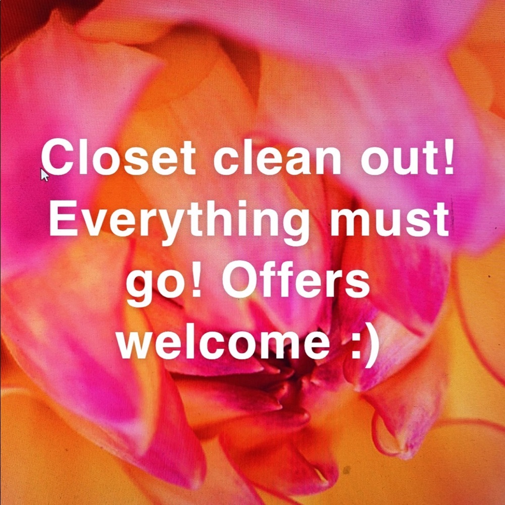 Everything must go! All offers welcome:)